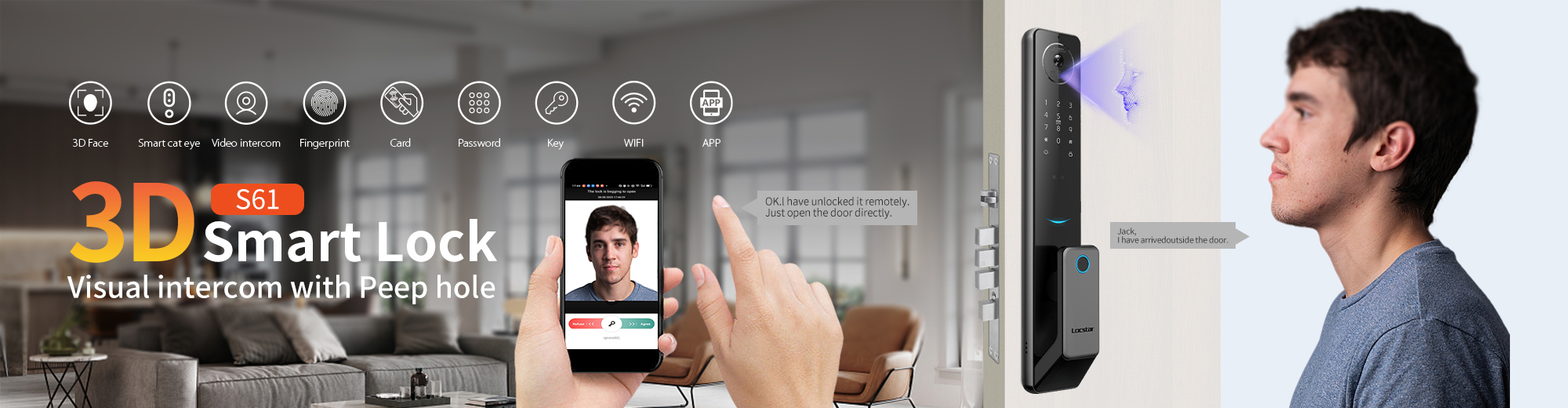3D Face Recognition Door Lock