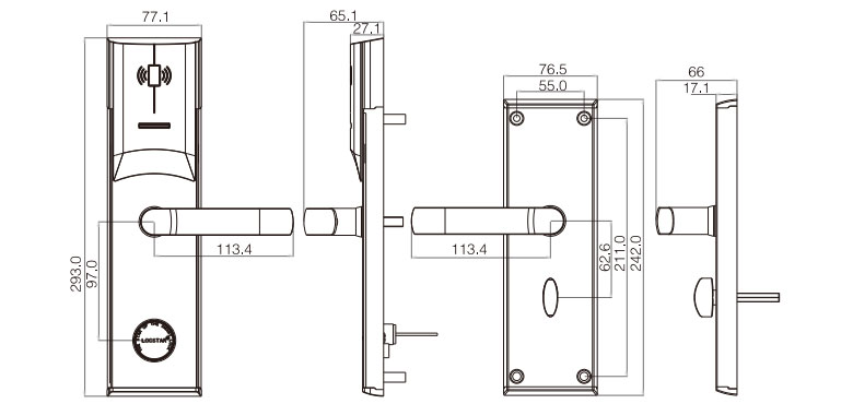 hotel card reader door locks hotel card reader door locks